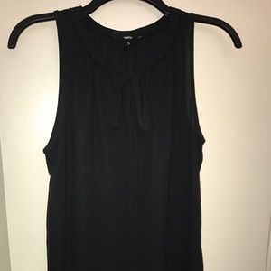 Black chiffon top from Target size small